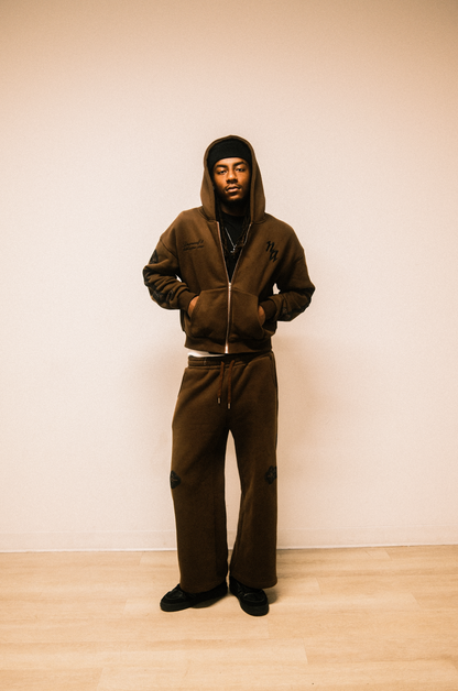 "DENY YOURSELF" Zip-Up Hoodie (PREORDER)