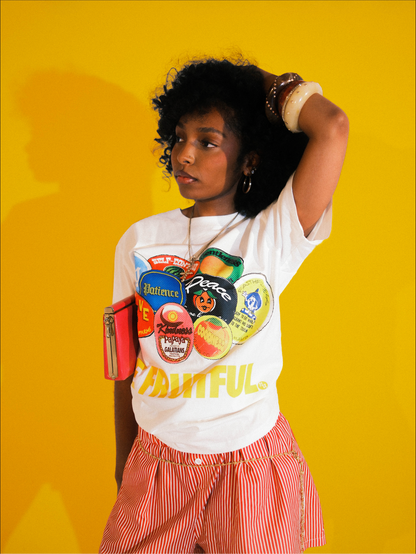 WHITE BE FRUITFUL. TEE (PREORDER)
