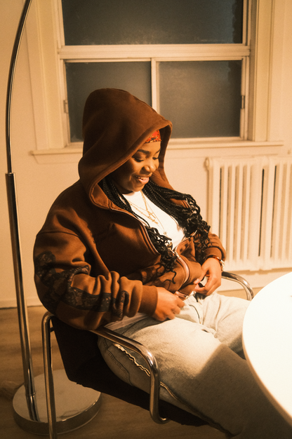 "DENY YOURSELF" Zip-Up Hoodie (PREORDER)